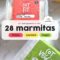 Chefcot - Kit 28 marmitas "para garantir o mês"